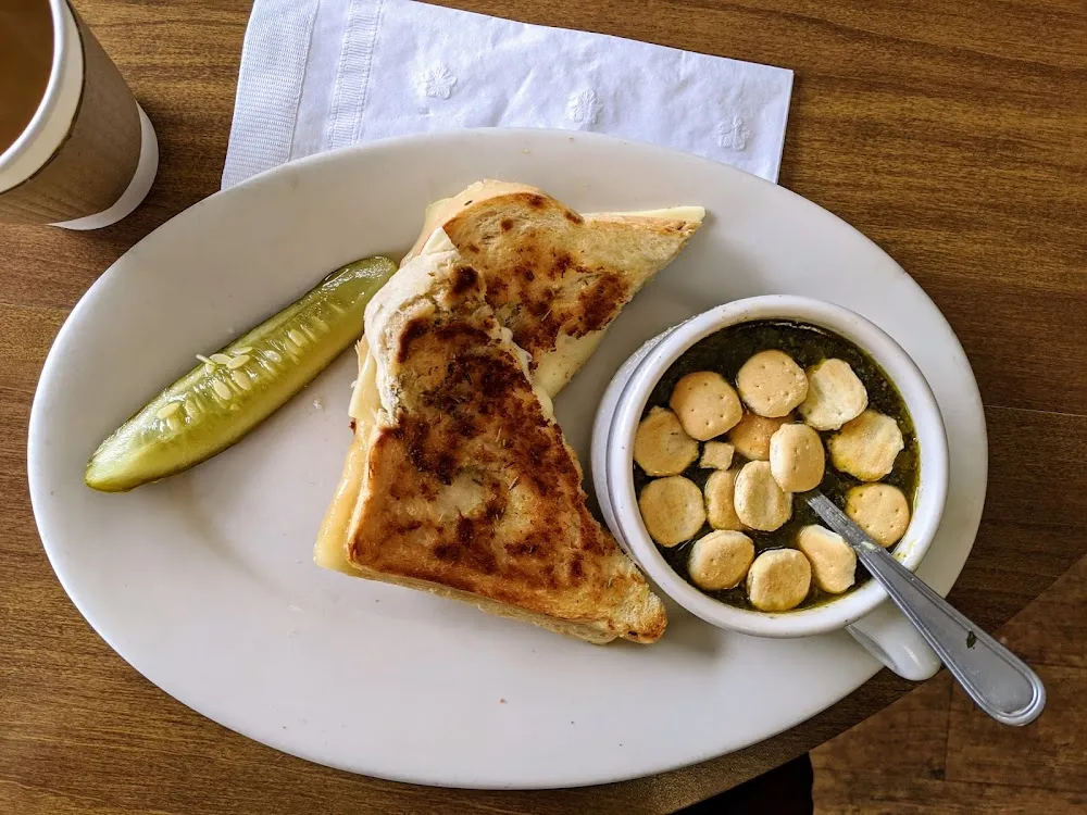 Grilled Cheese and Thanksgiving Soup