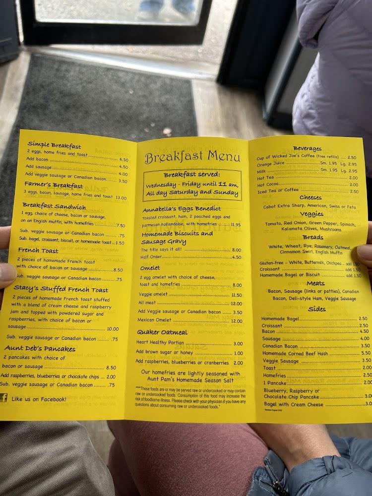Annabella's Bakery & Cafe Menu image 2
